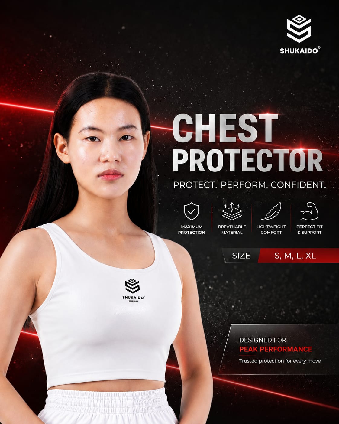 CEST PROTECTOR WANITA PUTIH SHUKAIDO