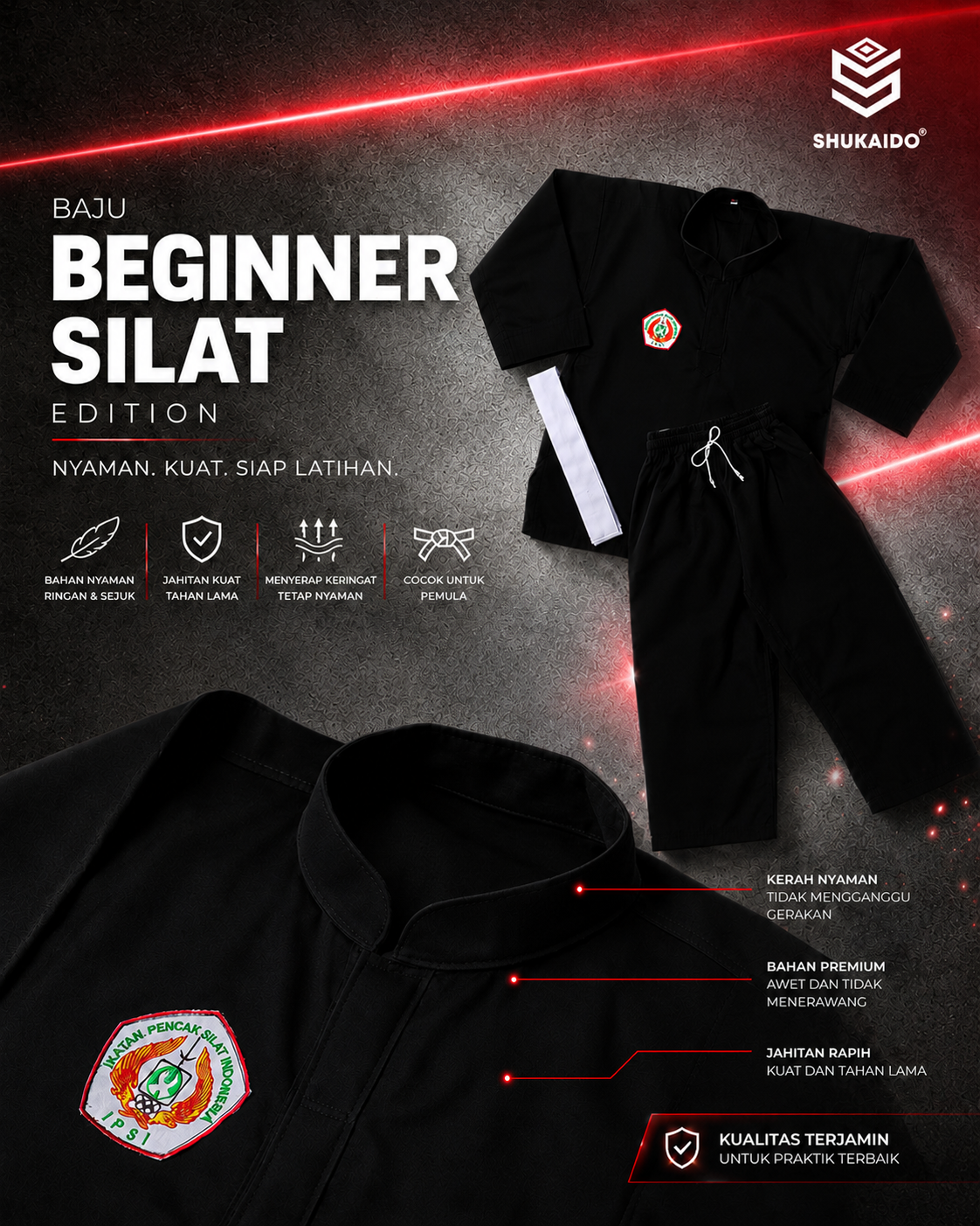 S-EVO - BAJU SILAT SHUKAIDO