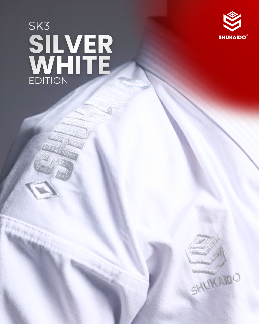 SK3 KARATE GI KATA SILVER EDITION PREMIUM