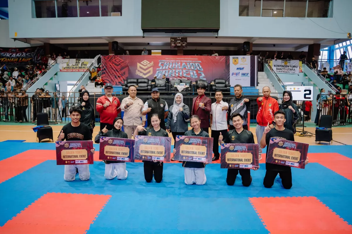 Shukaido Borneo 2 Sukses Digelar, Awali Pembinaan Atlet Karate Internasional