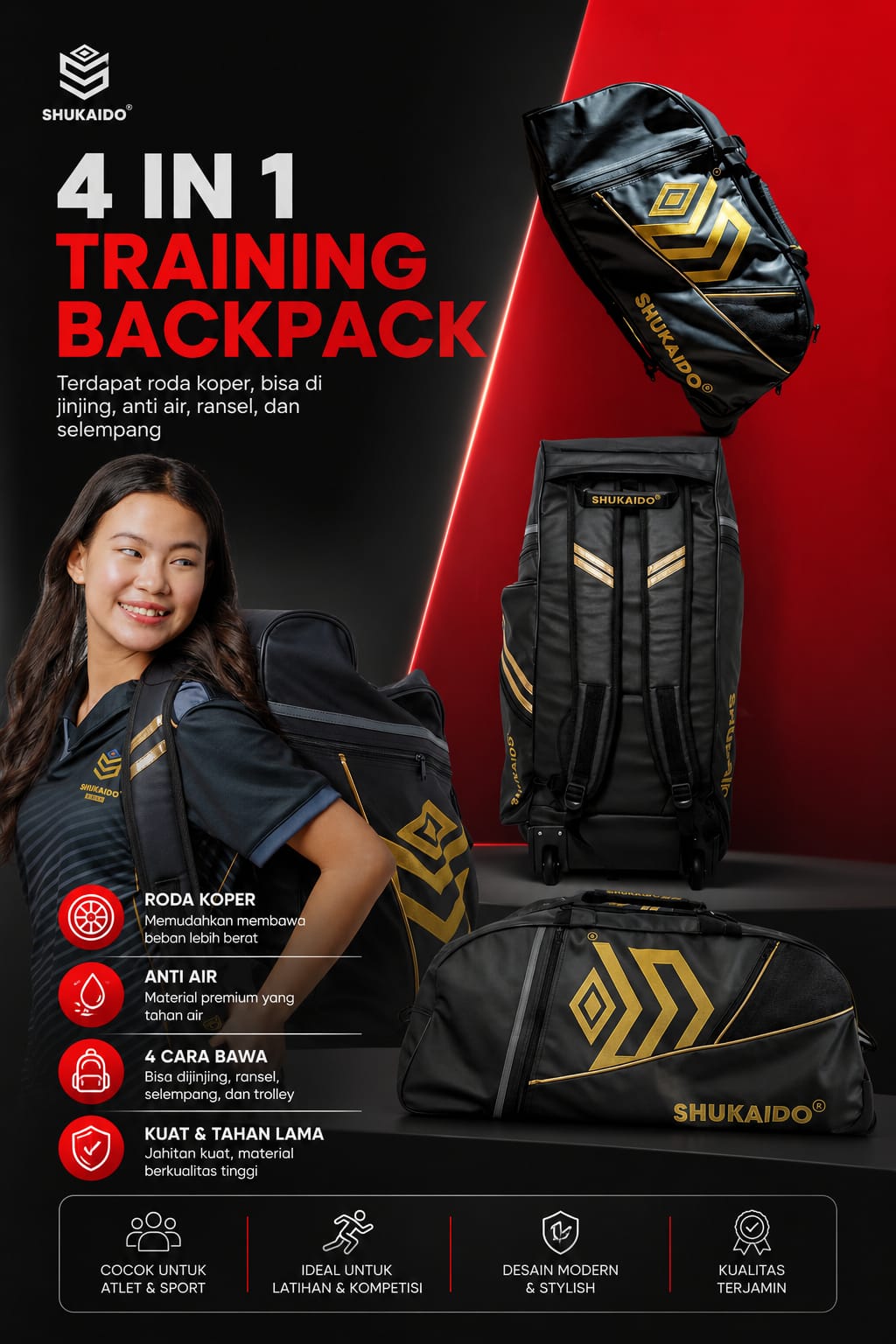 TAS 4 IN 1 MUTLTIFUNGSI