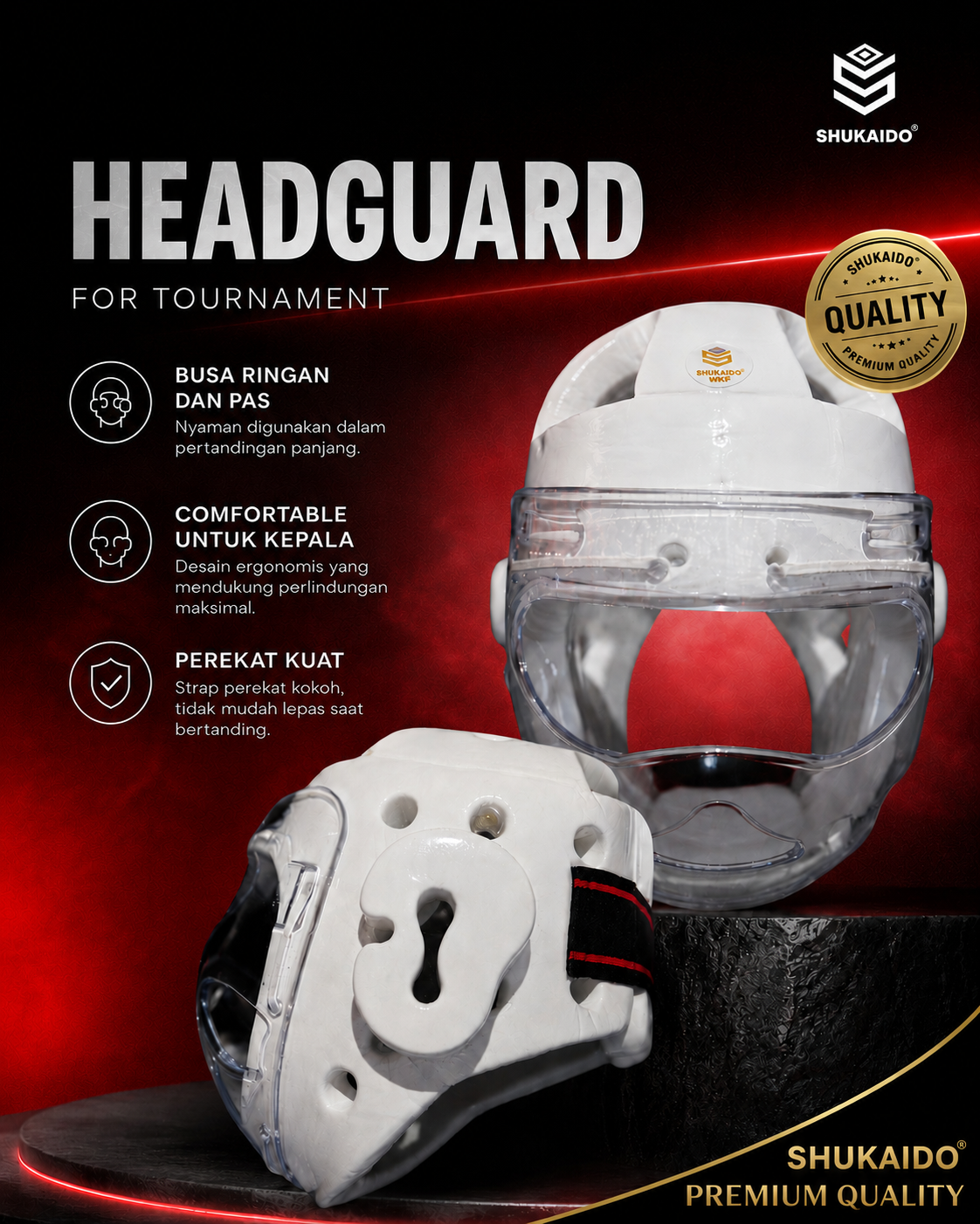 HEADGUARD KARATE SHUKAIDO