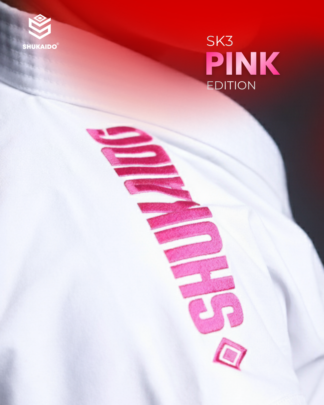 SK3 KARATE GI KATA PINK EDITION PREMIUM