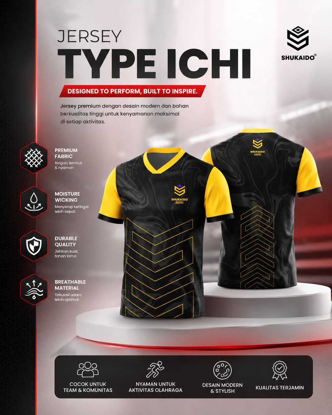 JERSEY ICHI PREMIUM UNISEX