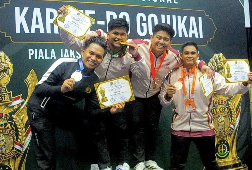 Keren! Briptu Risaldi Sabet Juara II Kejurnas Karate Gojukai, Siap Wakili Indonesia di Asia Pasifik